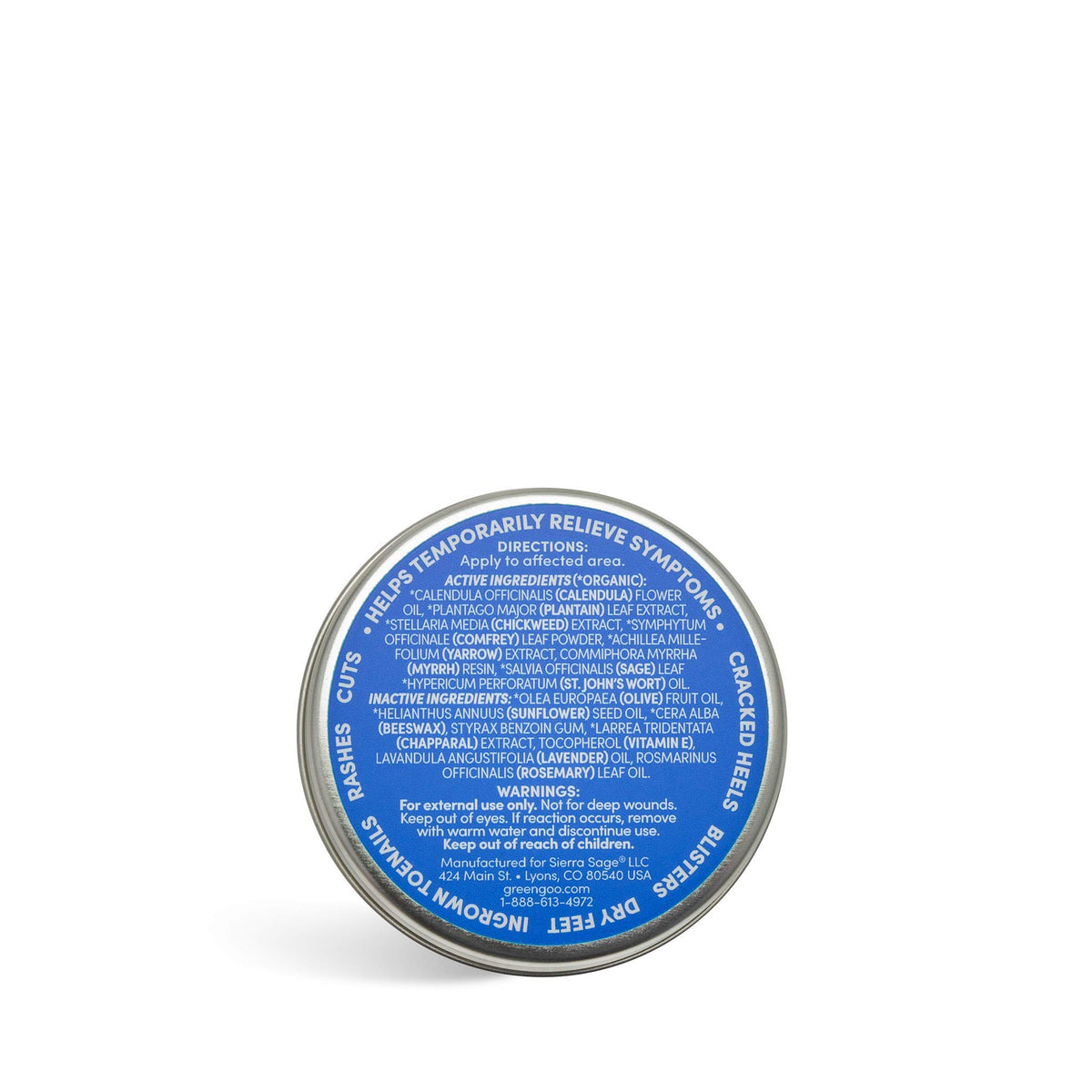 Green Goo Natural Foot Care Salve, 1.82 Ounce