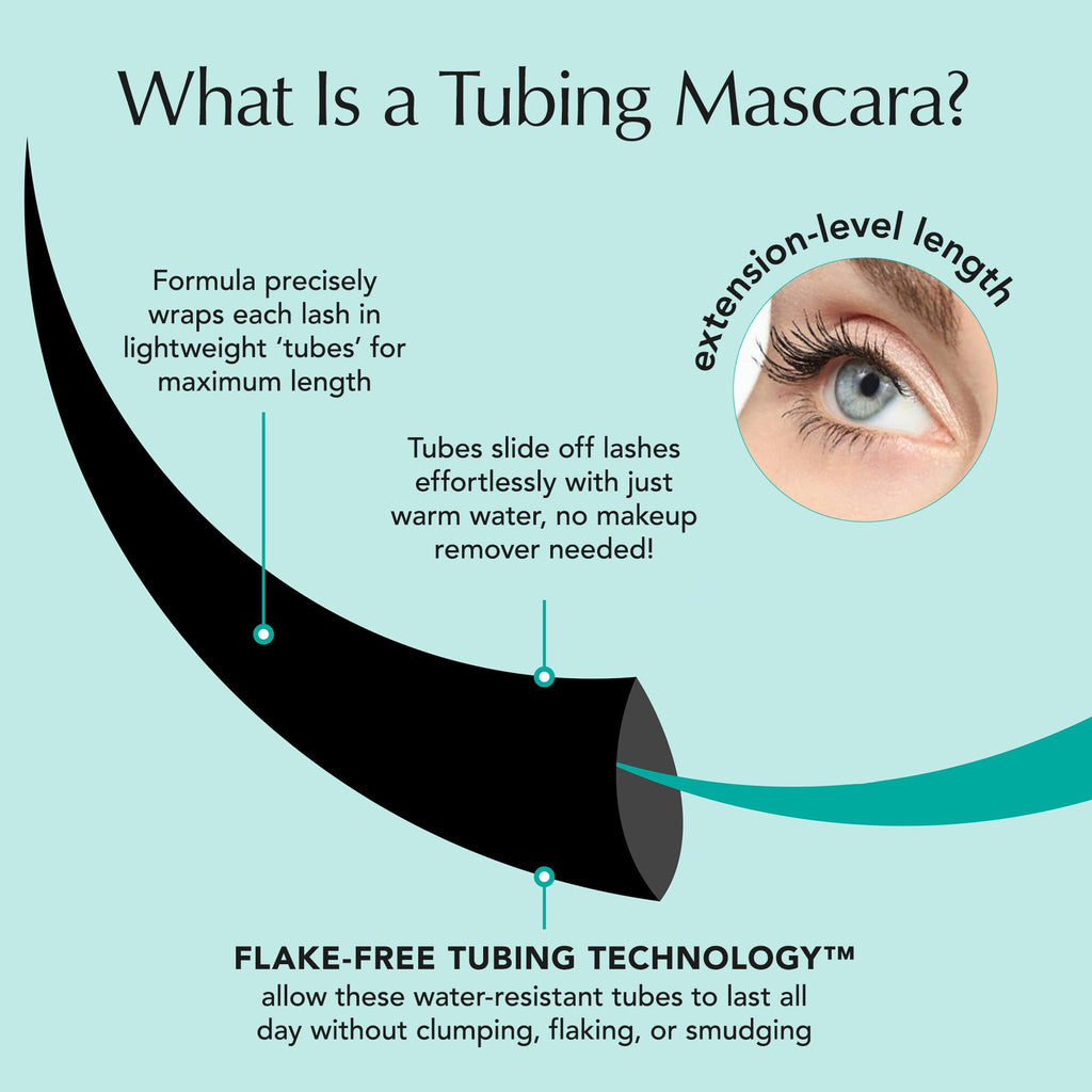 Thrive Causemetics Liquid Lash Extensions Tubing Mascara, 0.38 Ounce