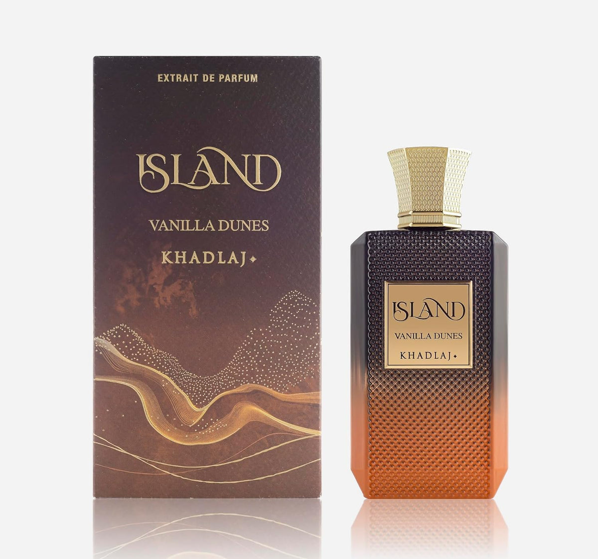Khadlaj Island Vanilla Dunes Extrait De Parfum for Men, 100 ML