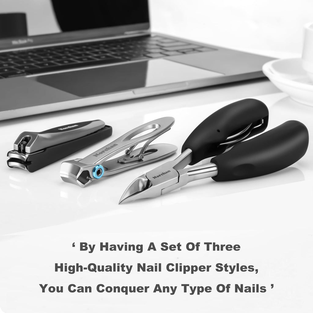 5-Piece 420J2 Stainless Steel Nail Clipper Set with Nail File