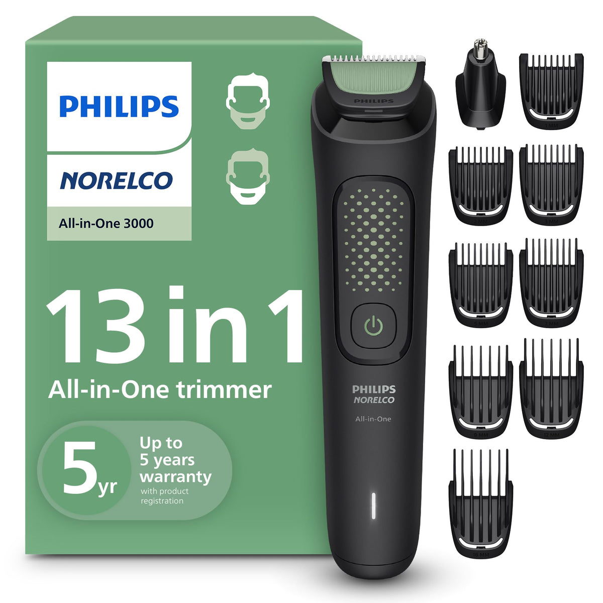 Philips Norelco All-in-One 3000 Series Men's Trimmer