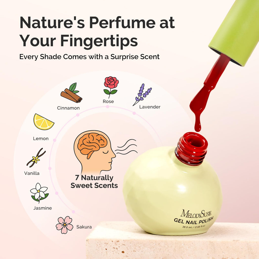 MelodySusie HEMA-Free Plant-Based Gel Nail Polish