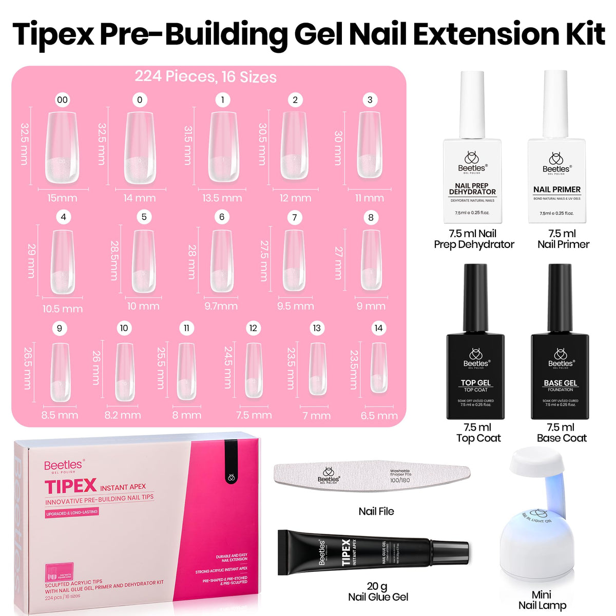 Tipex Nail Products for DIY Nail Application
