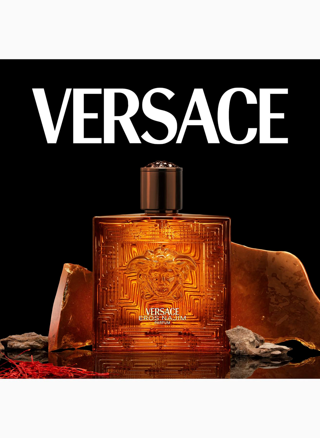 Eros Najim by Versace for Men - 3.4 oz Parfum Spray