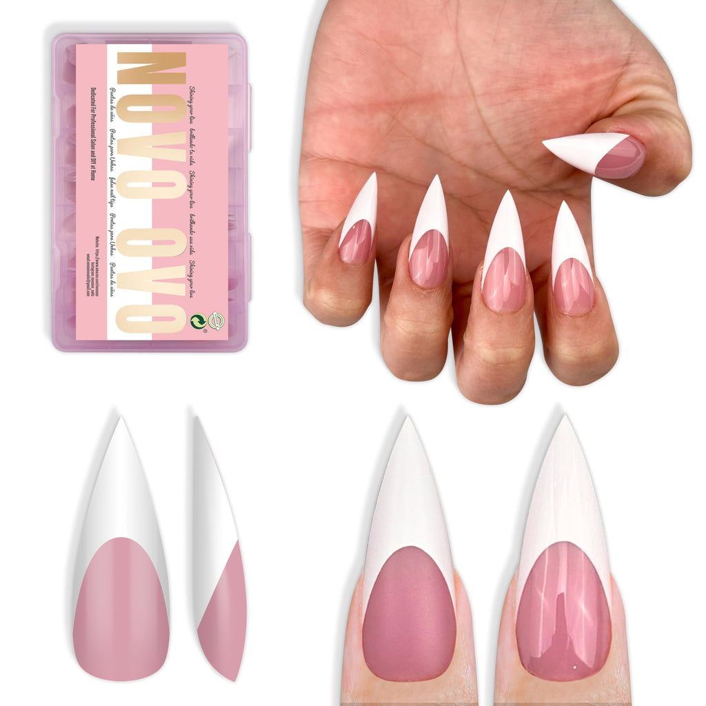 NOVO OVO Stiletto Nail Extension Tips and Forms