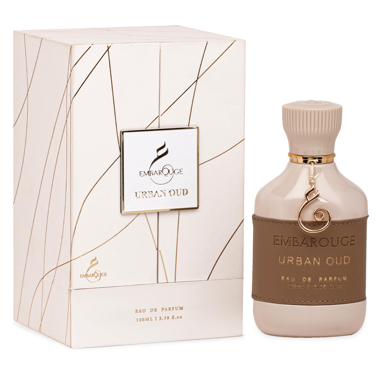 EMBAROUGE Urban Oud Eau de Parfum Unisex Fragrance, 100 ml