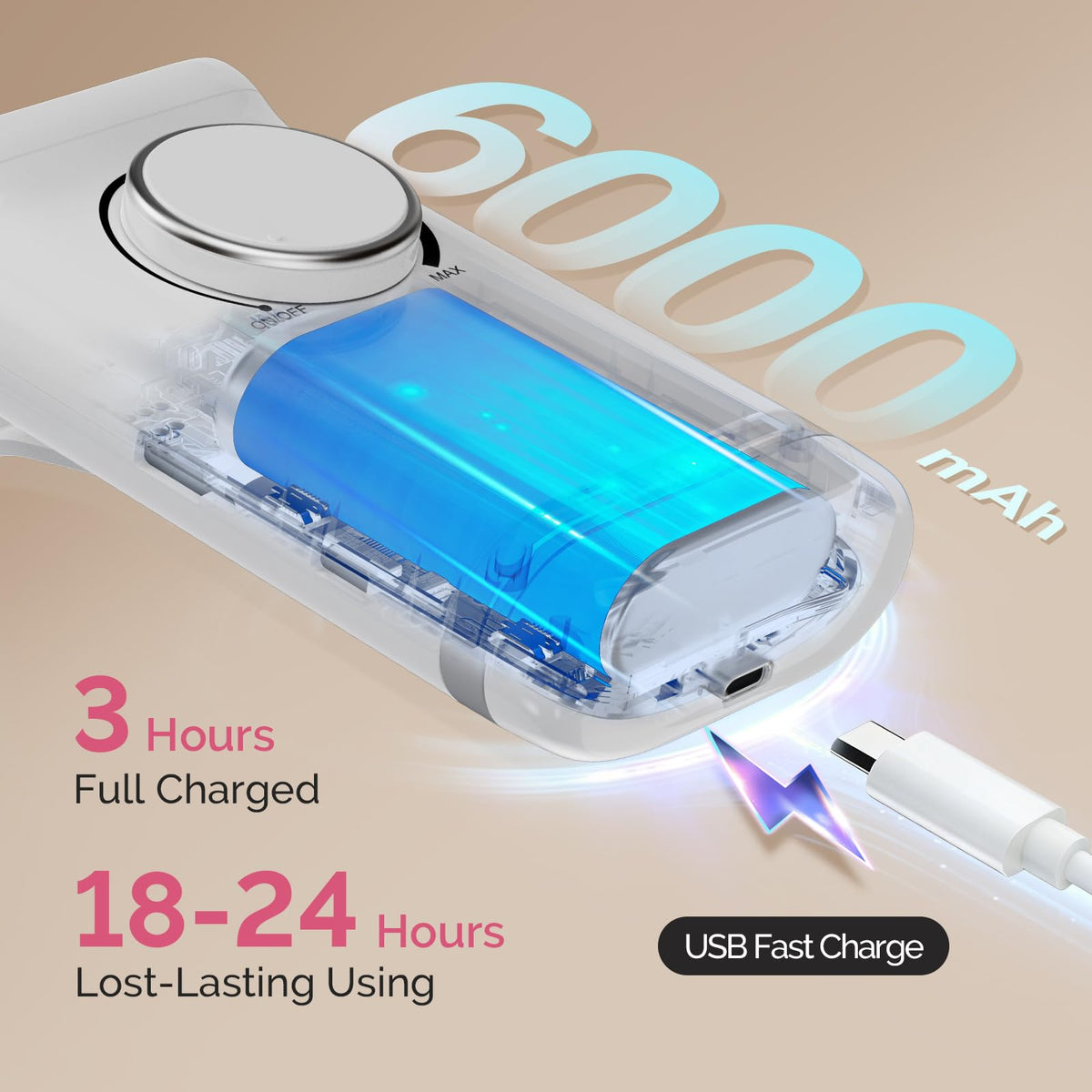 MelodySusie SM320G Clip-On Nail Drill, 35,000 RPM