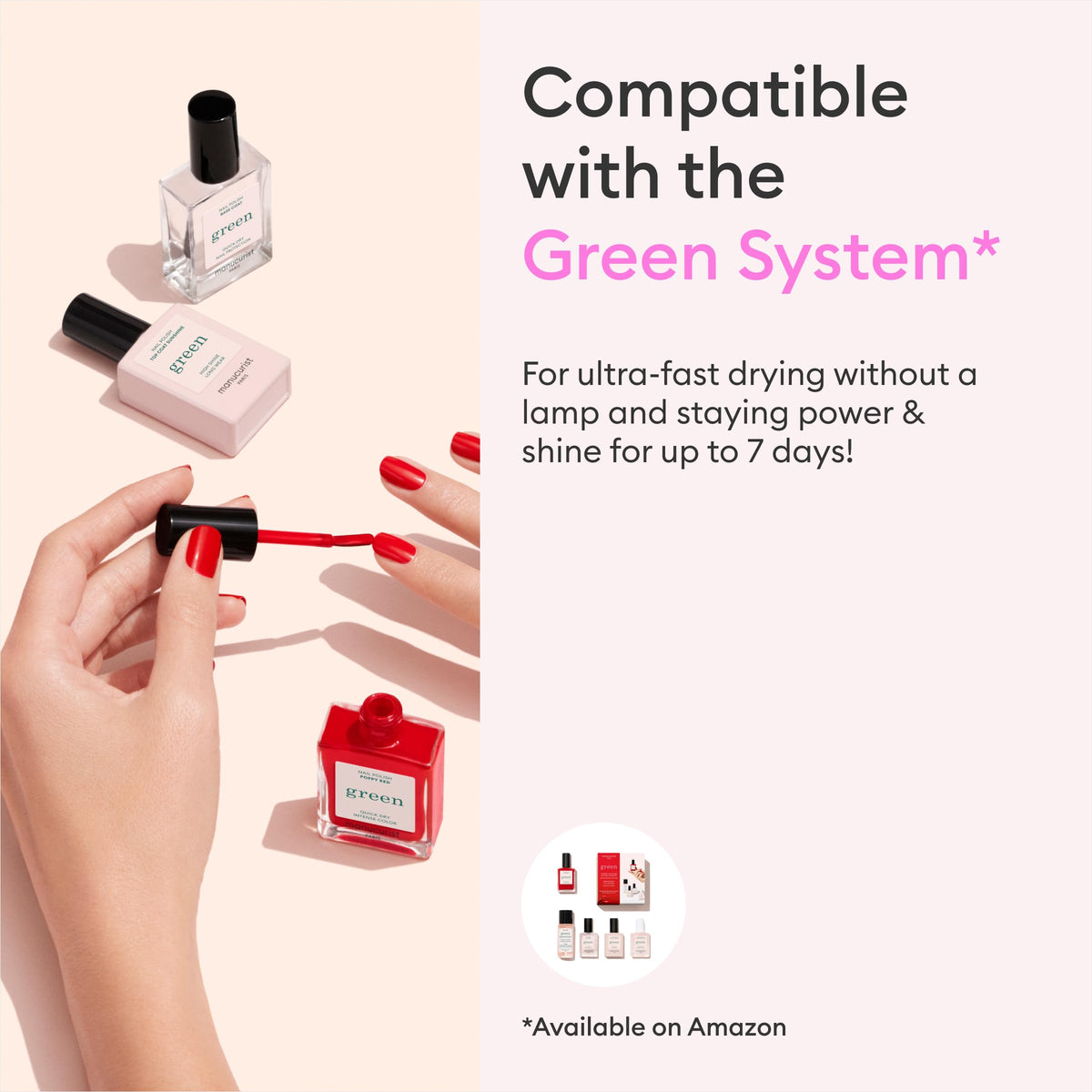 Manucurist Green Plant-Based Nail Polish