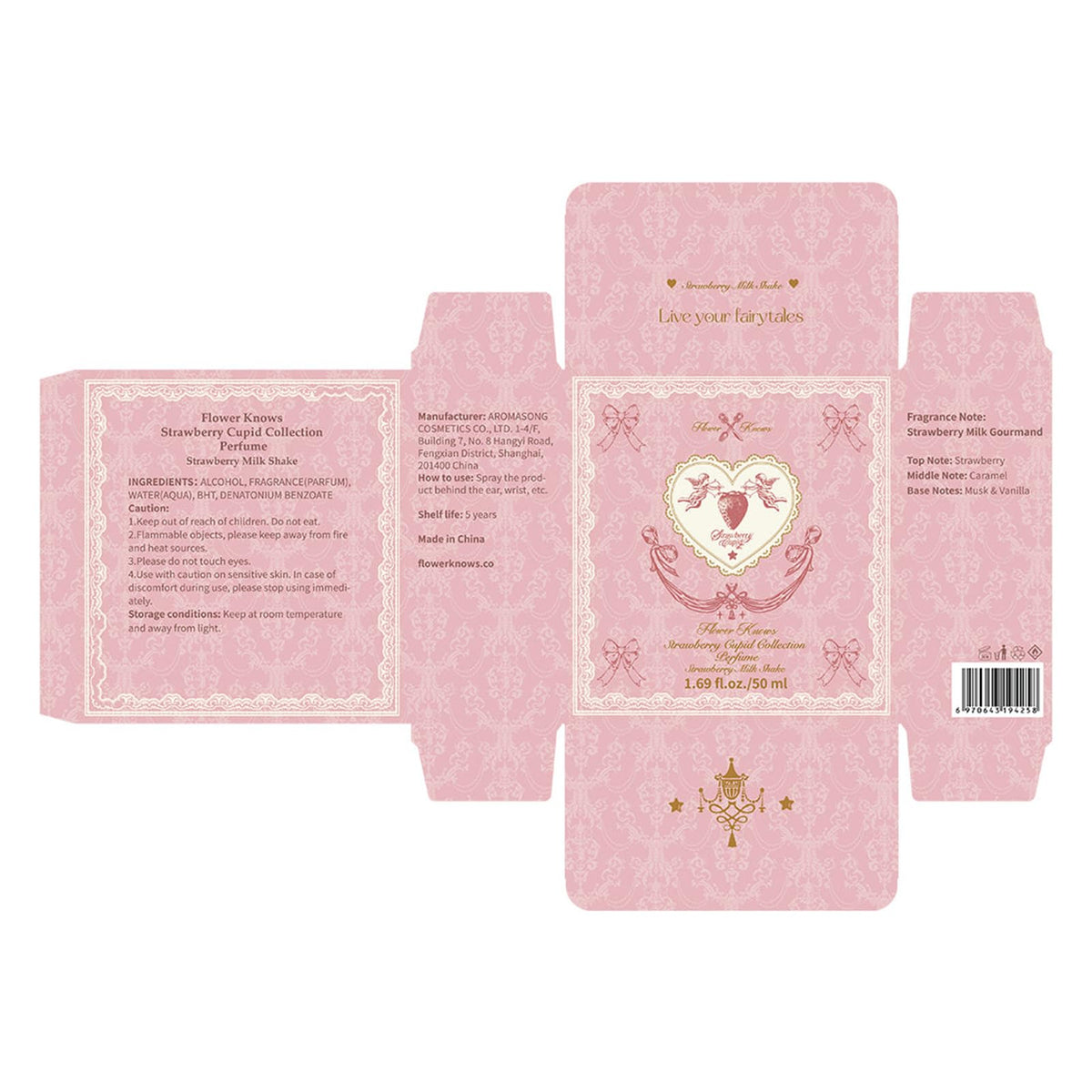 Flower Knows Strawberry Cupid Eau de Parfum, 1.67 fl Oz