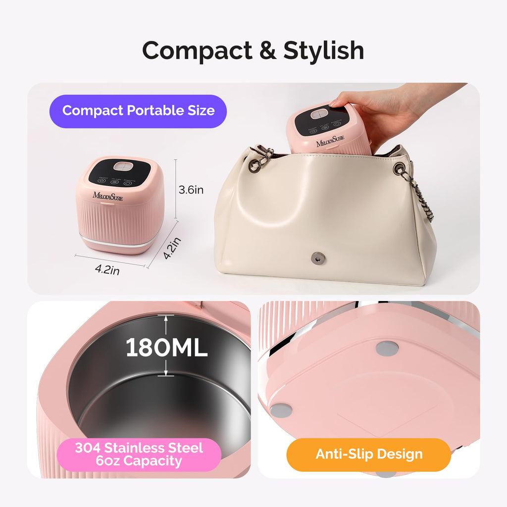 MelodySusie Nail Tool Cleaning Machine with Blue Light