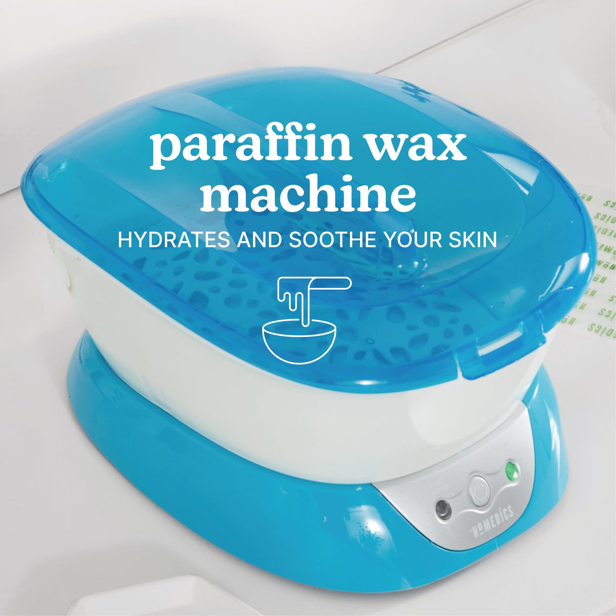 Homedics Paraffin Wax Bath for At-Home Hand and Skin Care