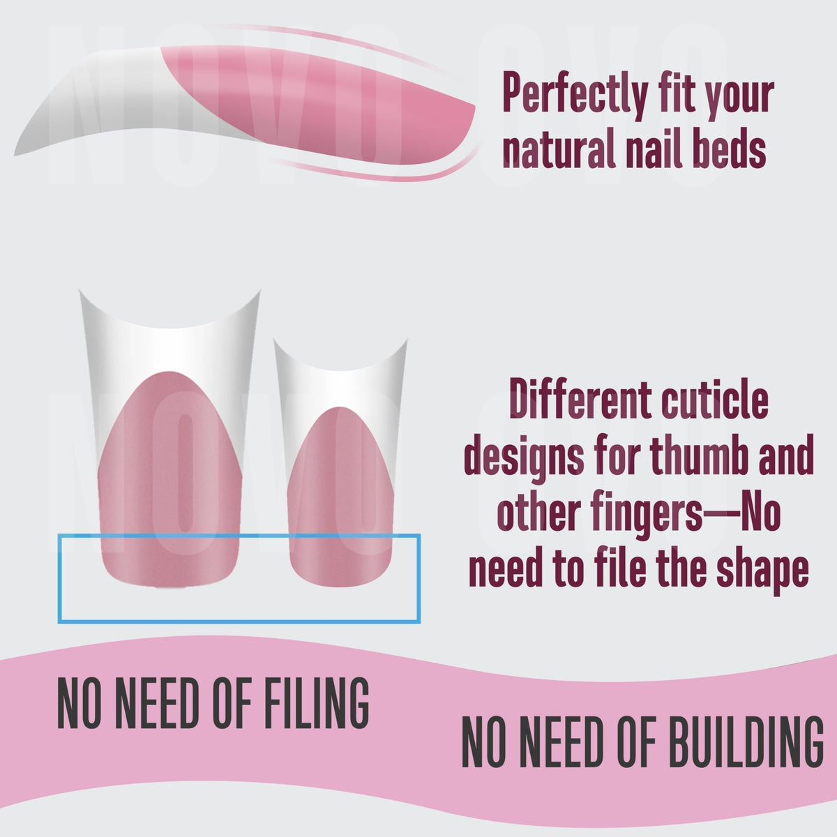 NOVO OVO Nail Extension Products