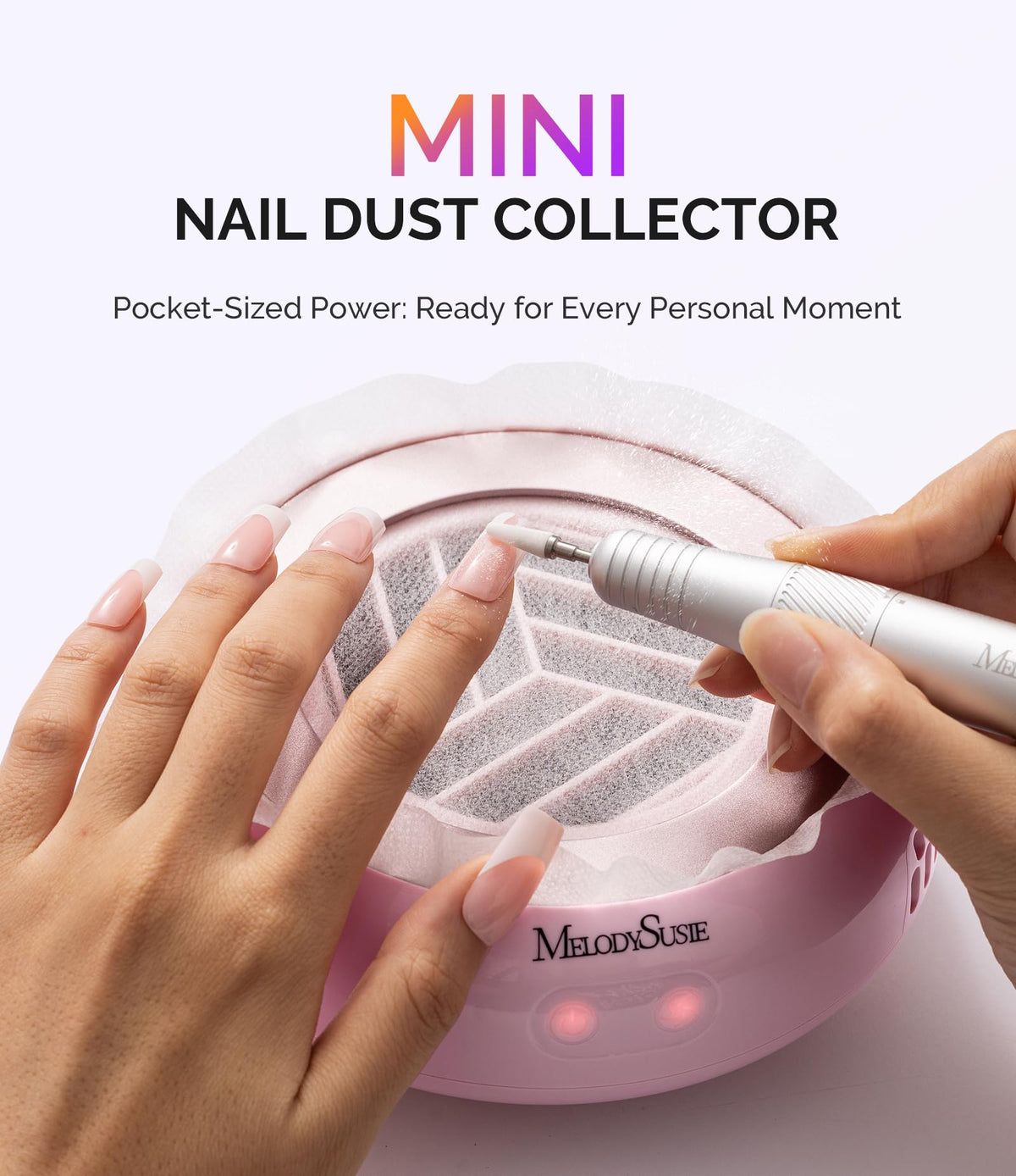 MelodySusie HProA Pocket-Sized Nail Dust Collector