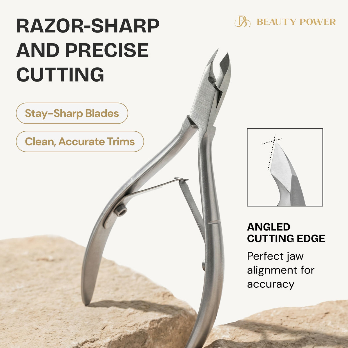 Beauty Power 7-in-1 Manicure and Pedicure Set with Stainless Steel Tools