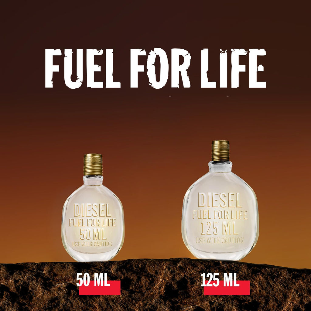 Diesel Fuel for Life Eau de Toilette for Men - Woody Ambery Fragrance
