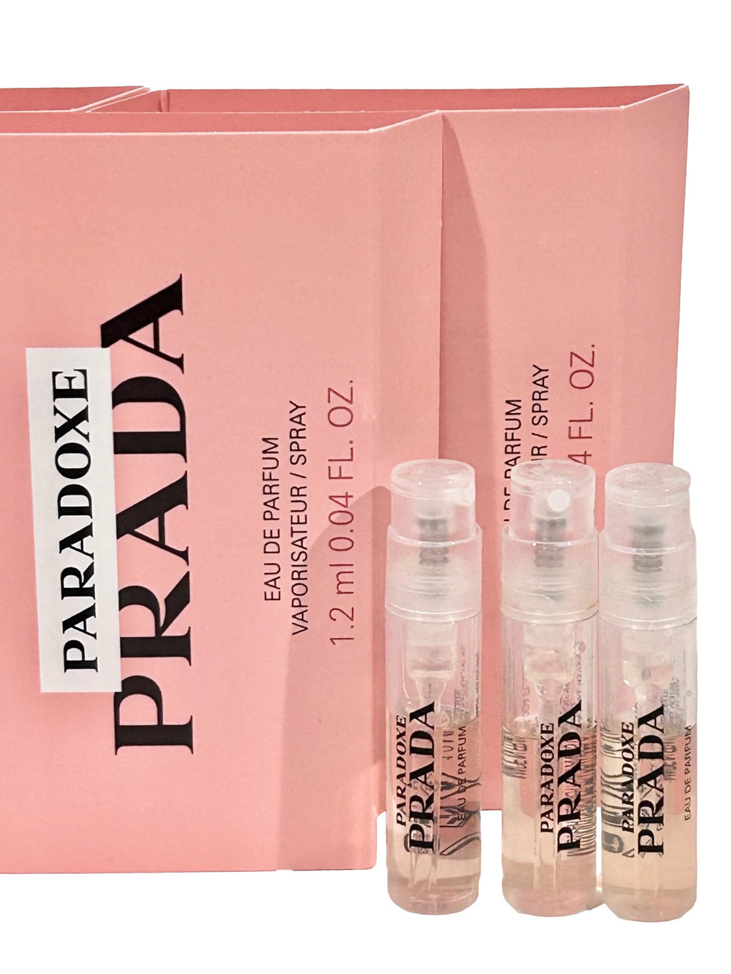 Prada Paradoxe Women's Sample Perfume Spray Vials, Set of 3