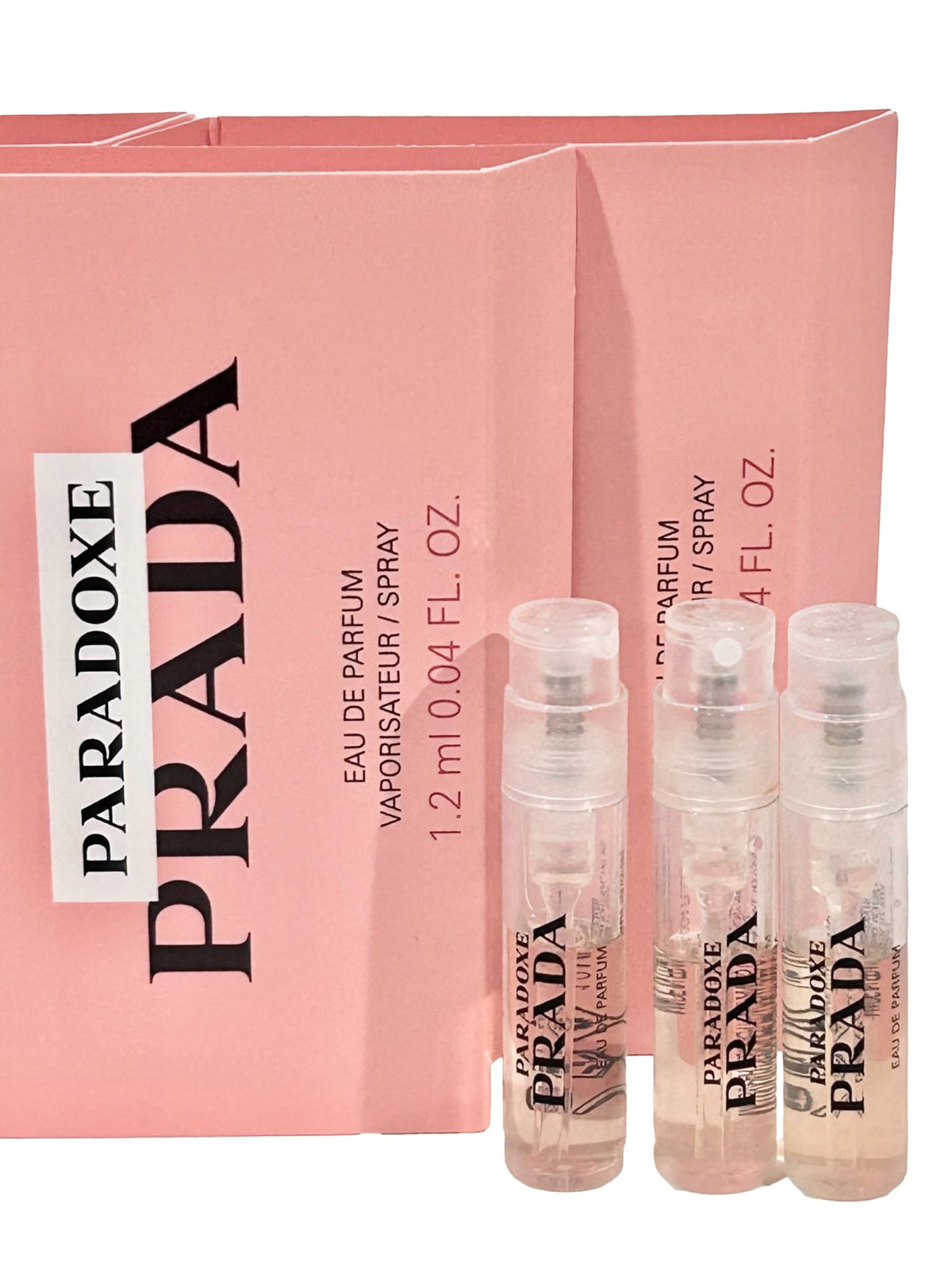 Prada Paradoxe Women's Sample Perfume Spray Vials, Set of 3