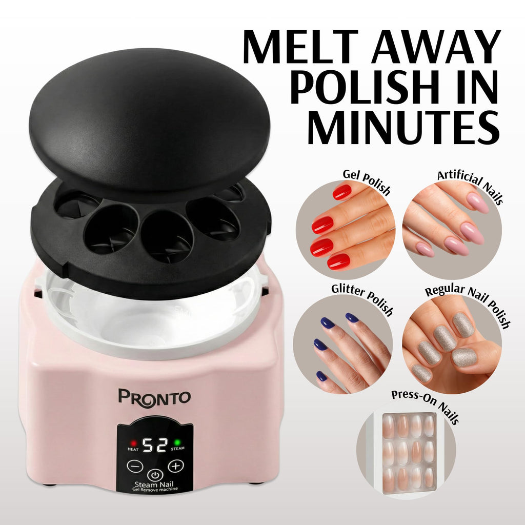 Pronto Electric Nail Steamer and Soaking Bowl for Gel Polish Removal