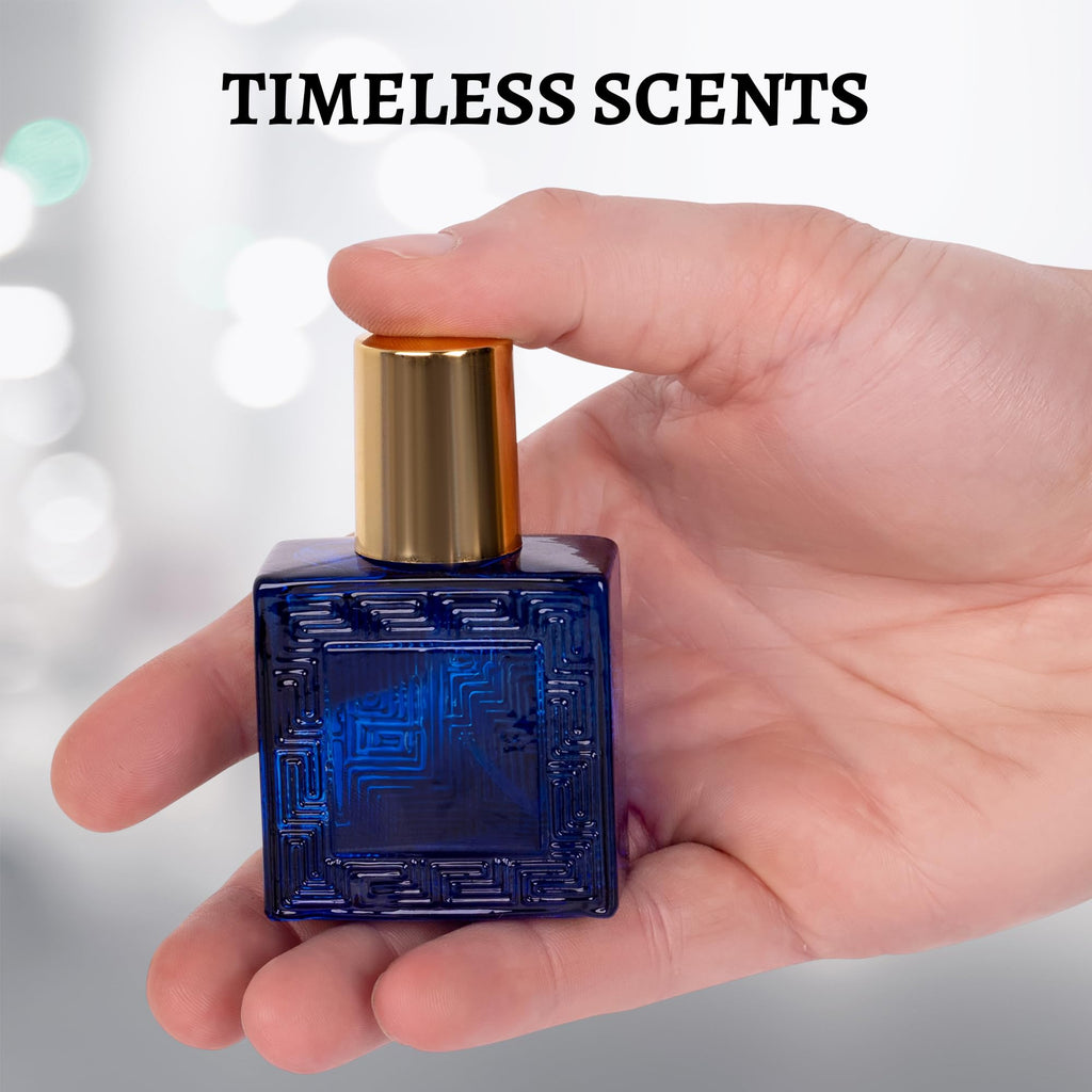 NovoGlow Verse Mini 4-Piece Men's Fragrance Gift Set, 25ml Eau de Parfum