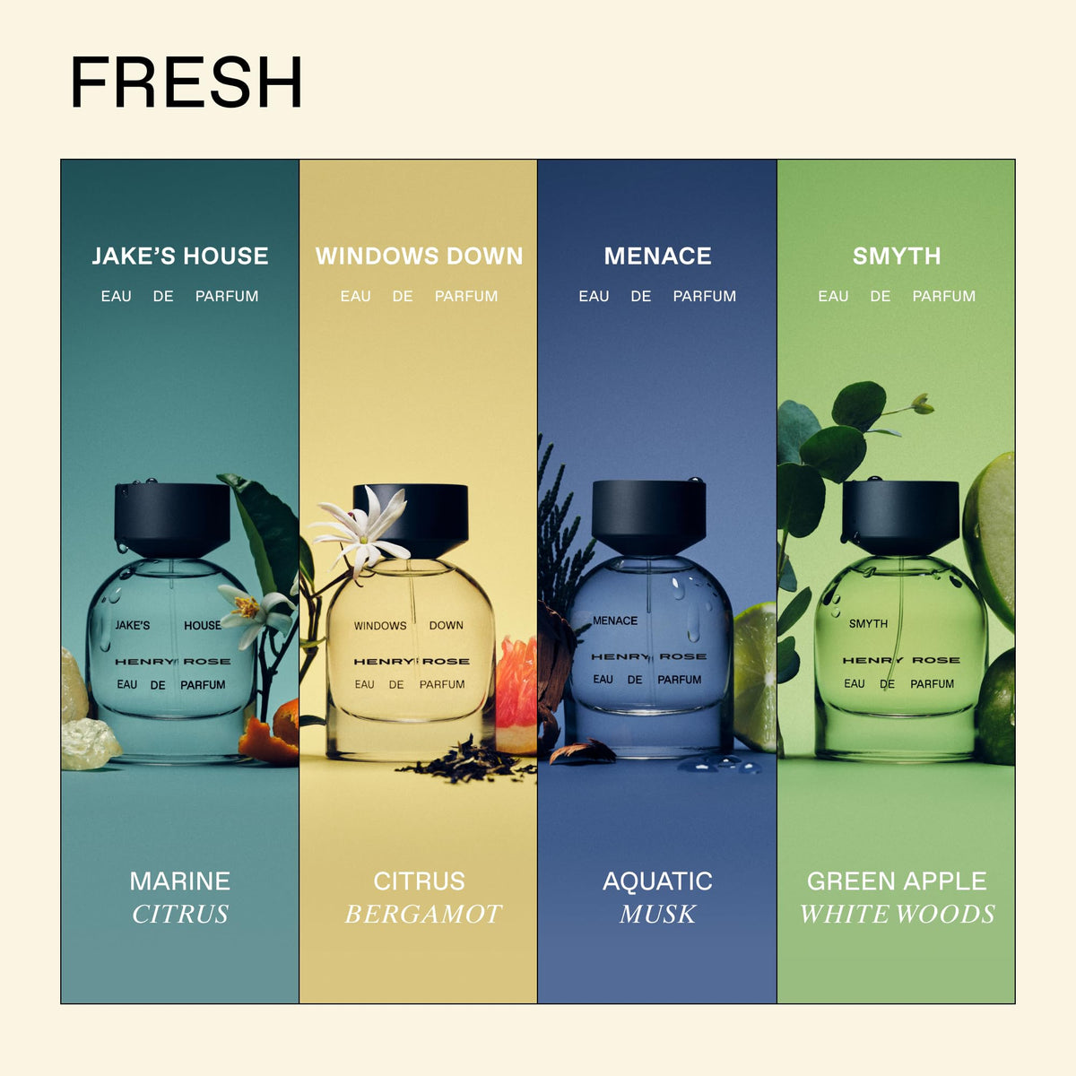 Henry Rose Window's Down Unisex Citrus Floral Perfume Mist