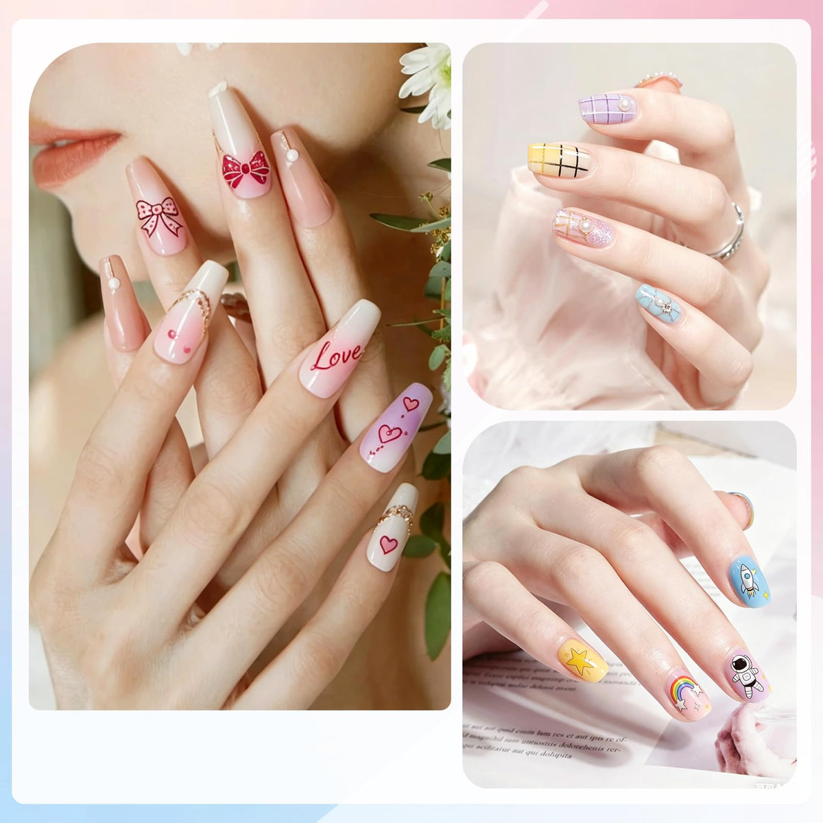 Biutee Nail Art Stamping Kit