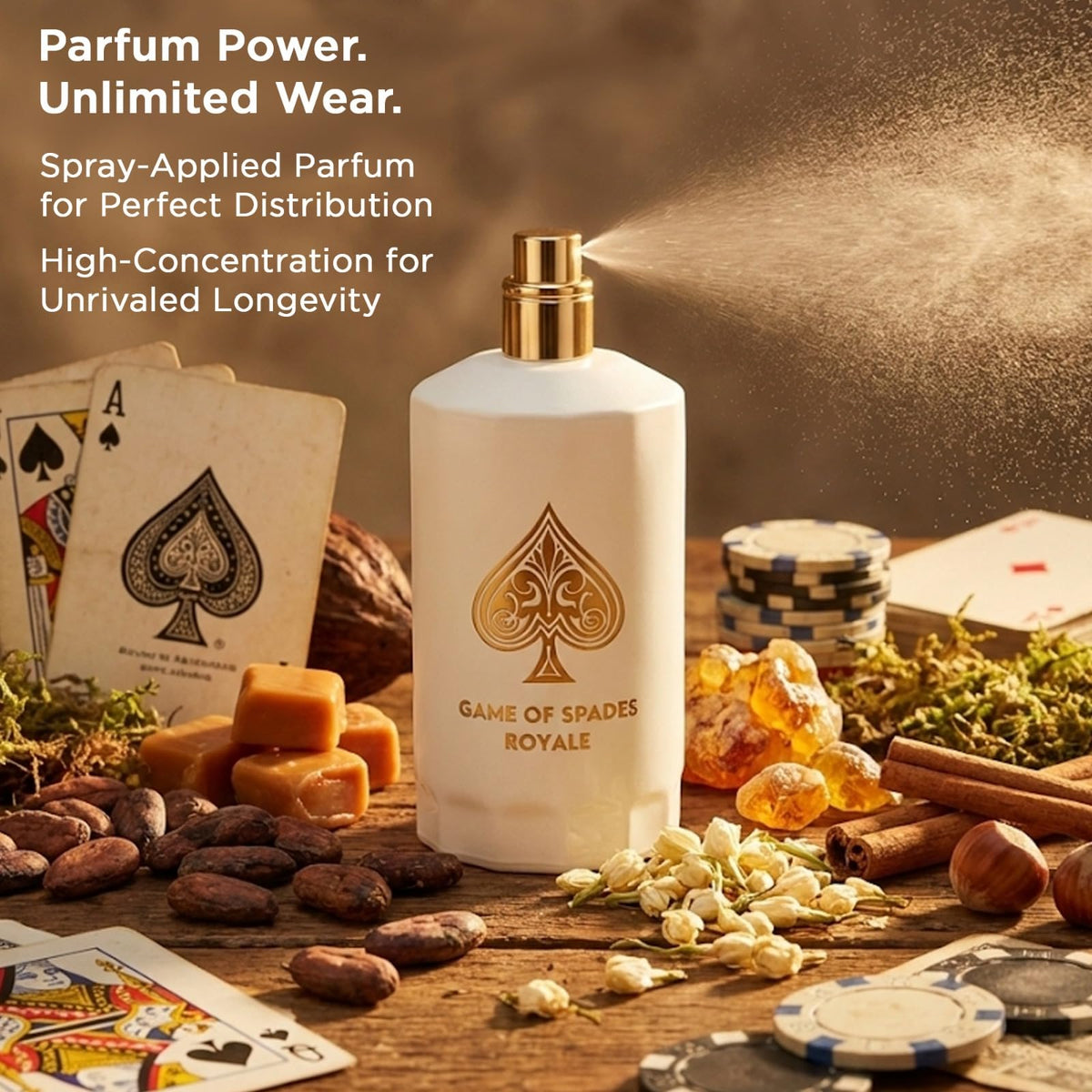 Jo Milano Paris Game of Spades Royale Unisex Eau de Parfum Spray