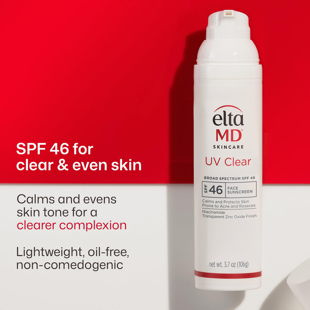 EltaMD UV Clear Face Sunscreen SPF 46, Oil-Free Broad Spectrum