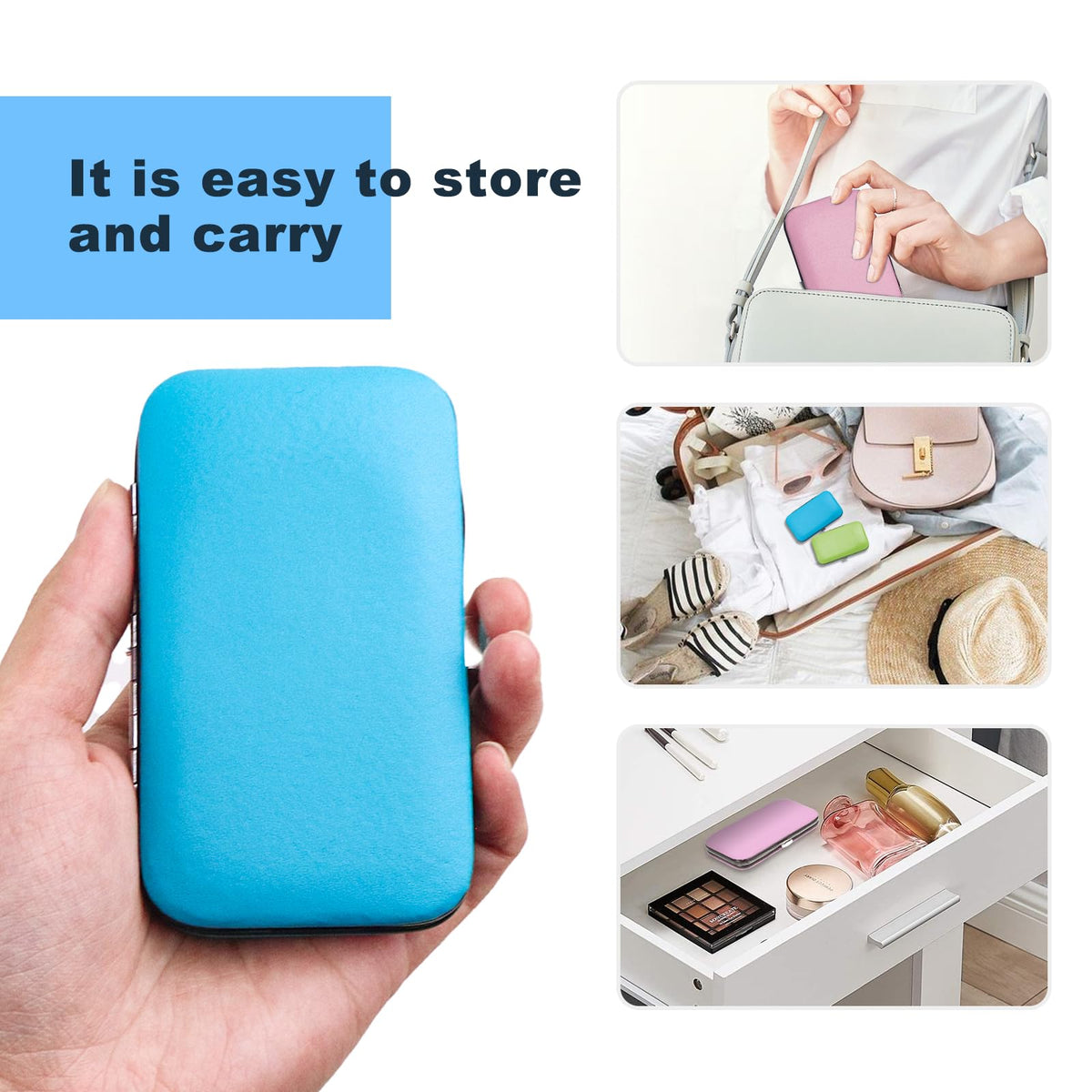 Stainless Steel Nail Grooming Set with Portable Storage Case