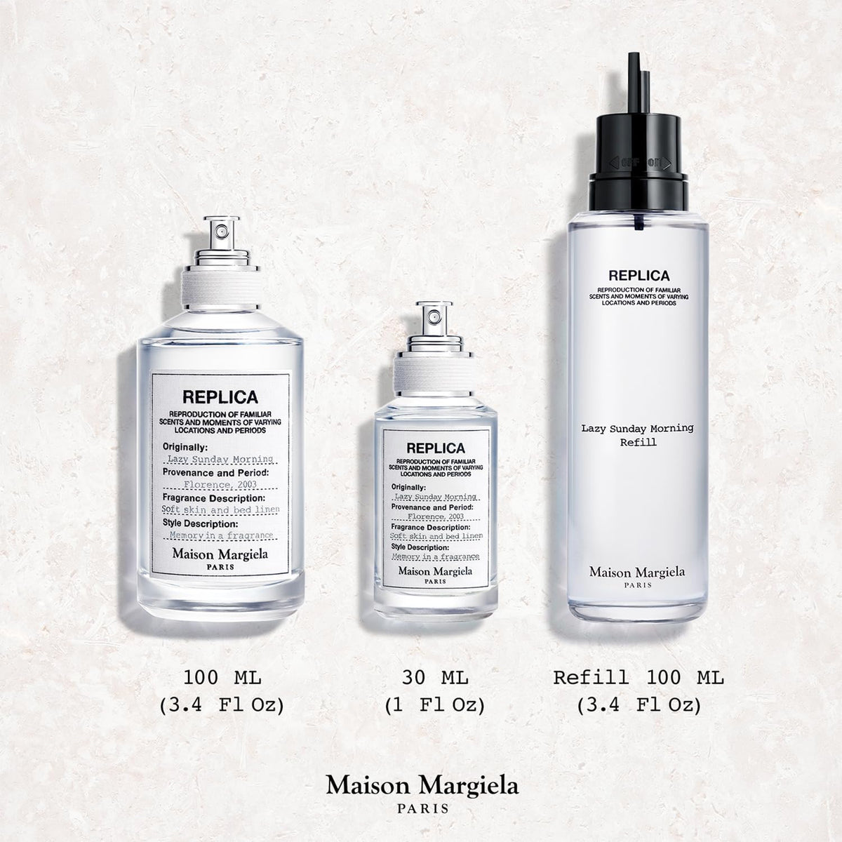 Maison Margiela Replica Lazy Sunday Morning Eau de Toilette, 1.0 Fl Oz