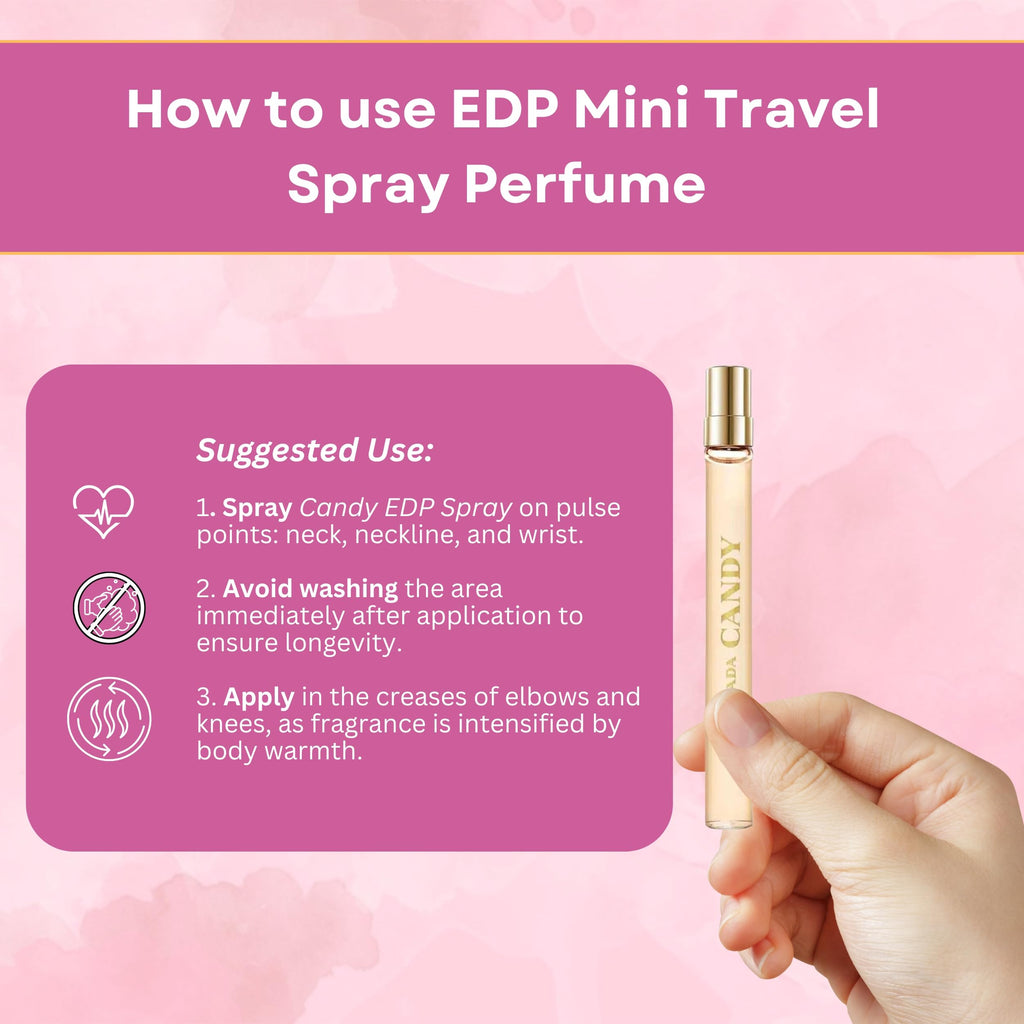 Prada Candy Eau de Parfum for Women, Amber Vanilla Fragrance