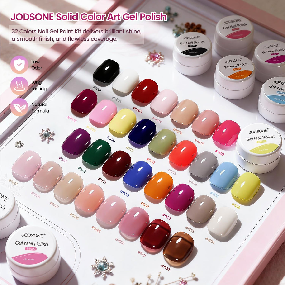 JODSONE Nail Art Gel Polish Painting Set
