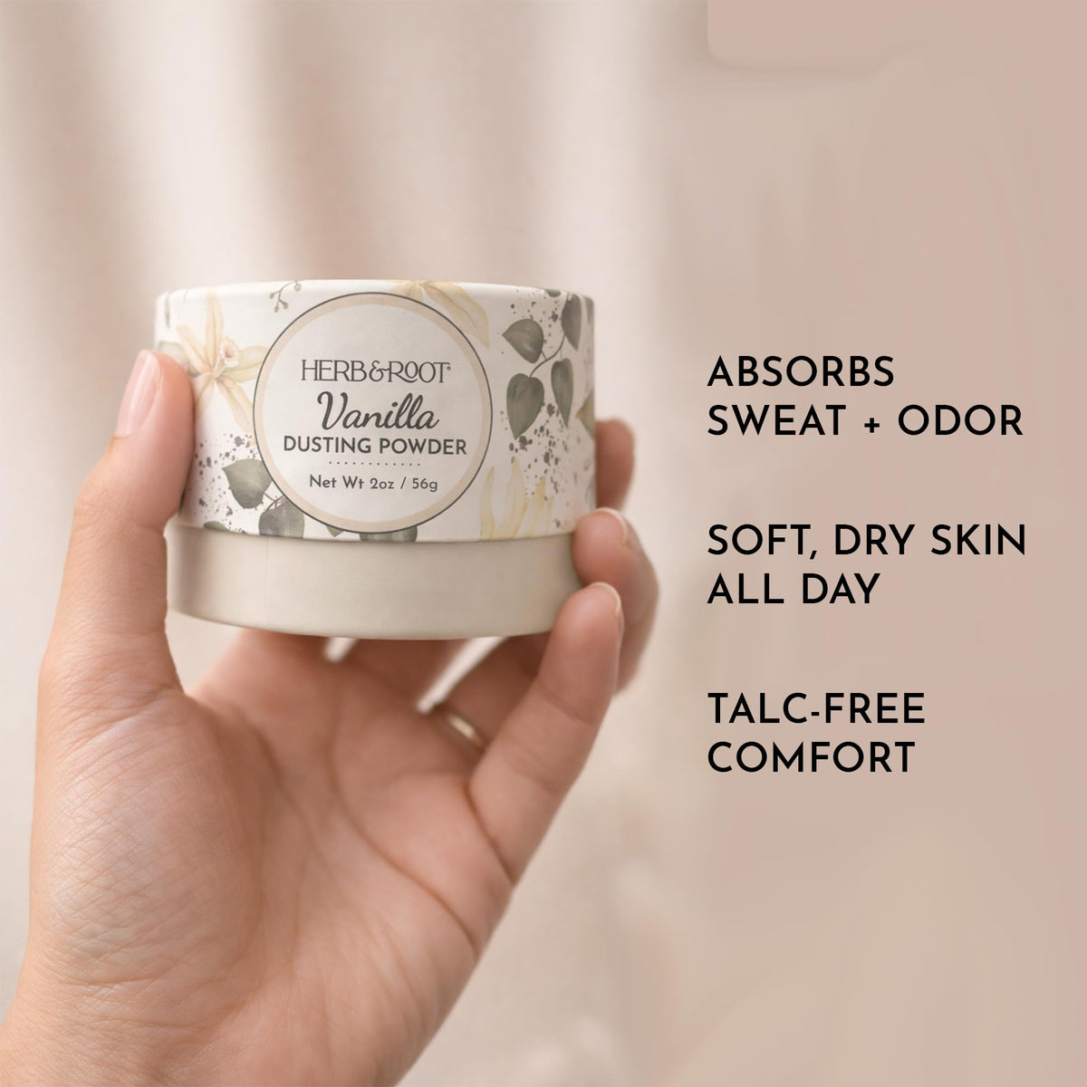 Herb & Root Talc-Free Body Dusting Powder