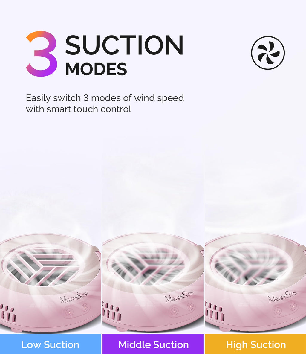 MelodySusie HProA Pocket-Sized Nail Dust Collector