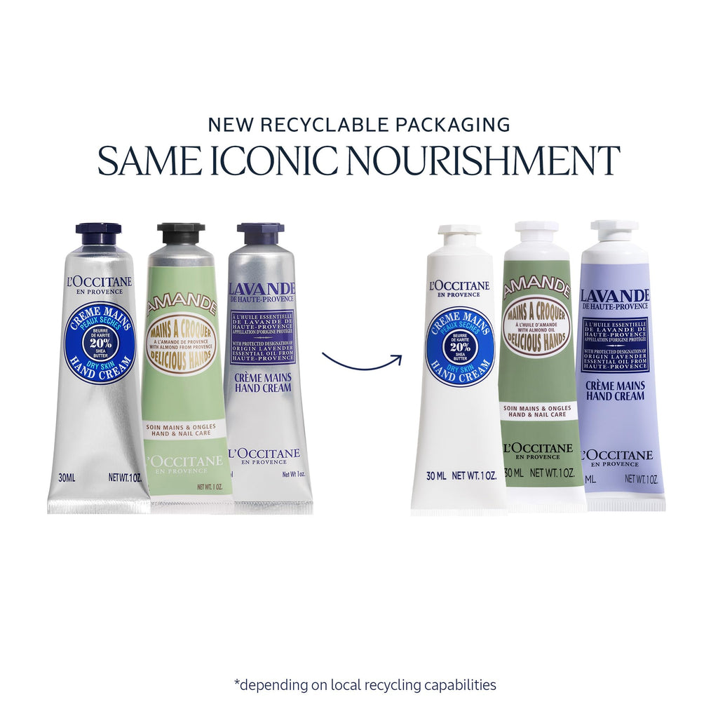 L’Occitane Hand Cream Classics 3-Piece Gift Set