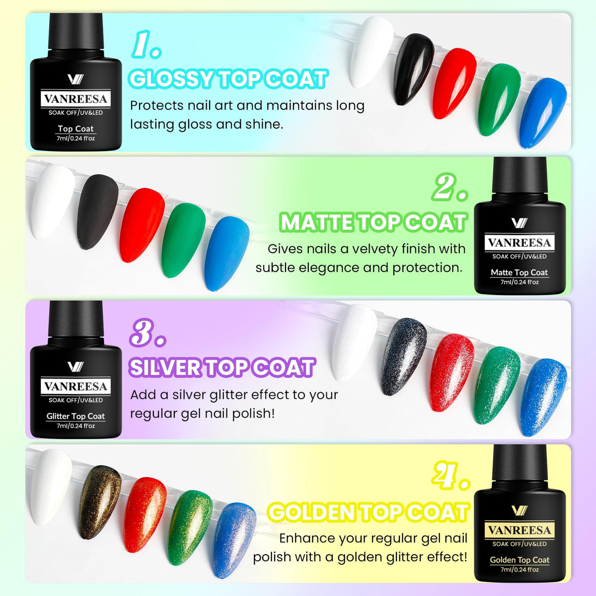 VANREESA Gel Nail Polish for DIY Manicures