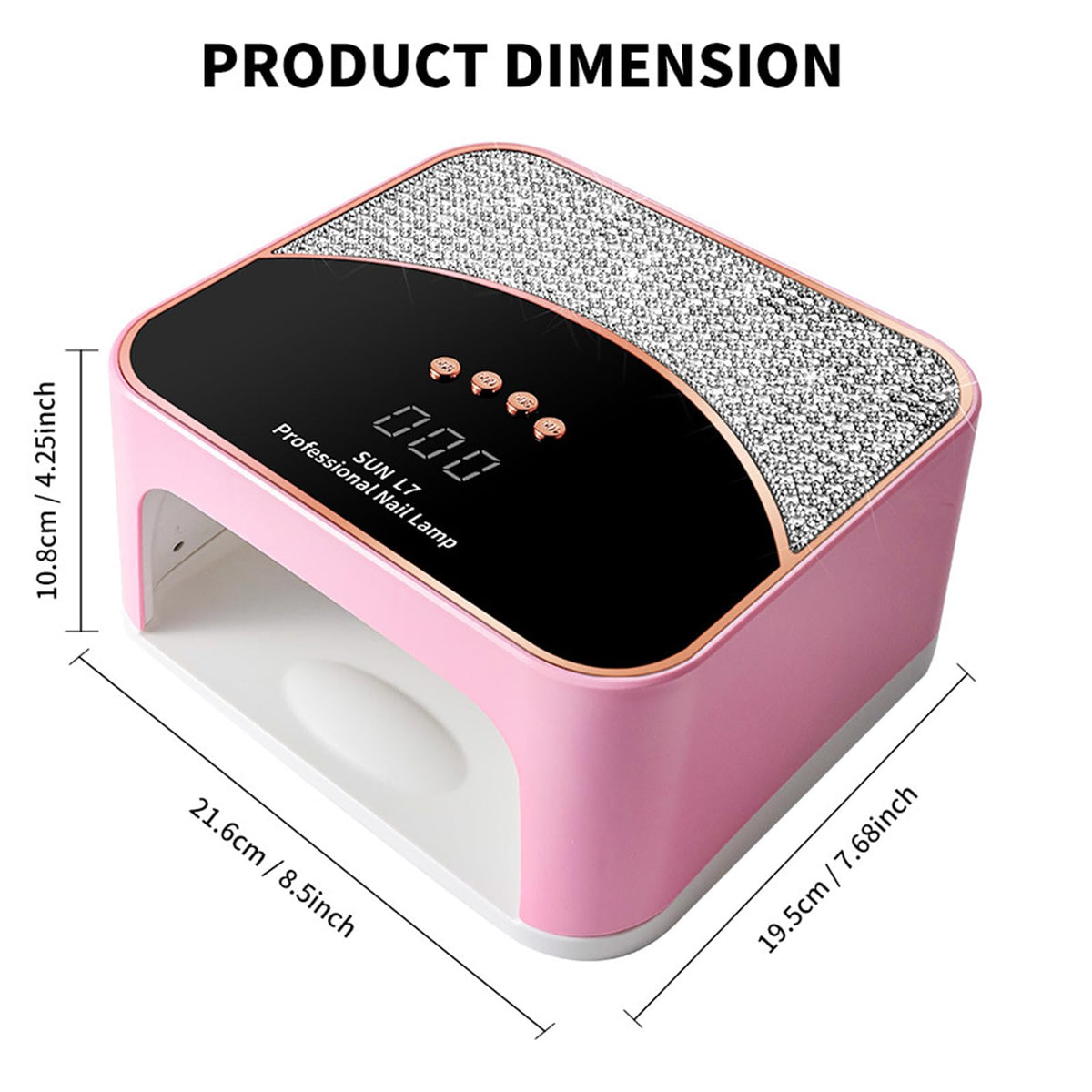 UV LED Nail Lamp for Gel Nail Polish