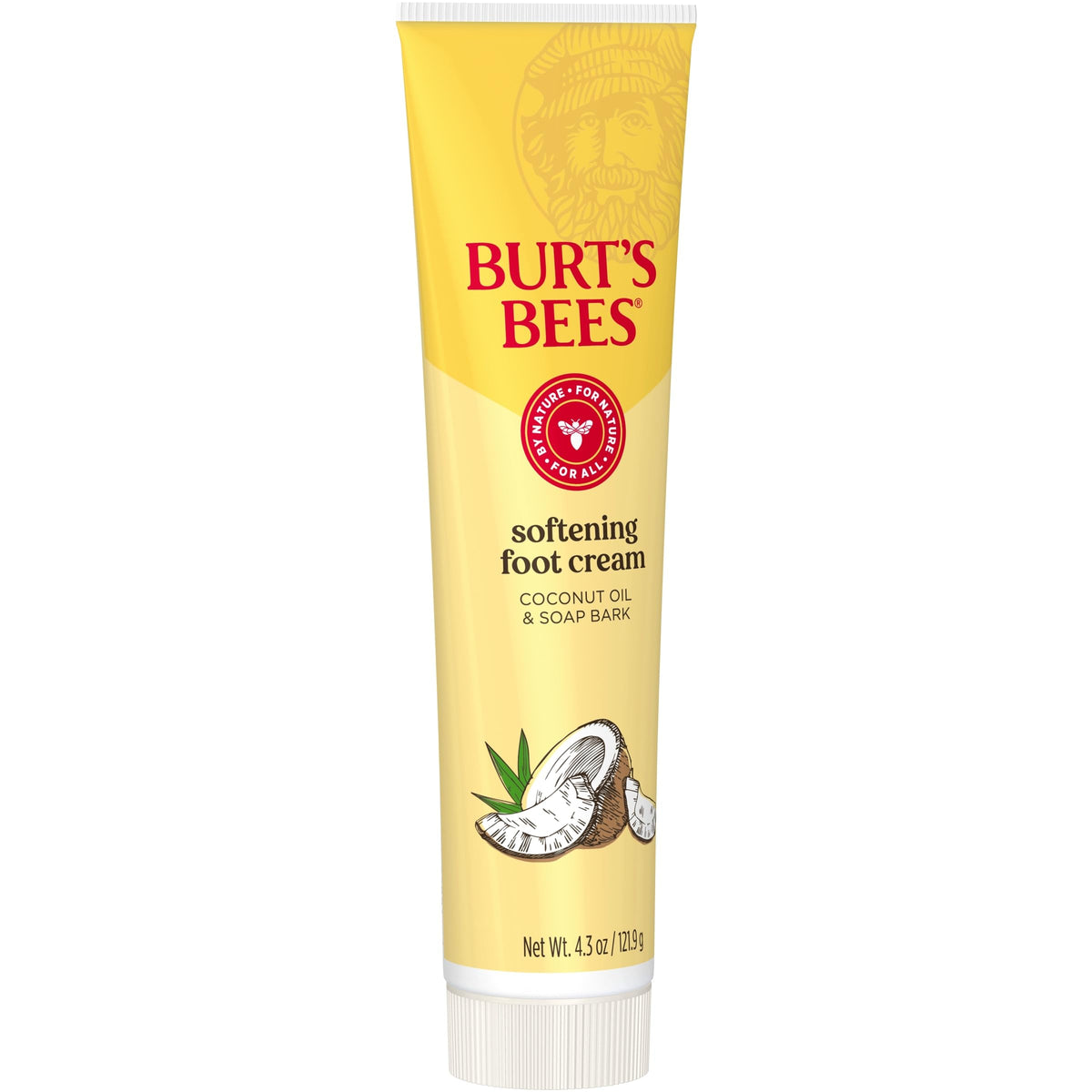 Burt's Bees Softening Foot Cream with Coconut Oil and Soap Bark