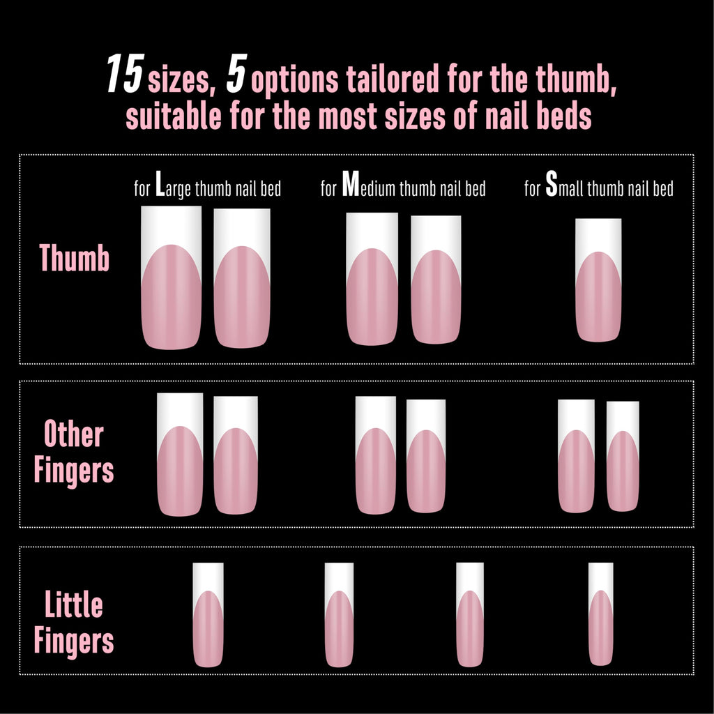 NOVO OVO Soft Gel Full Cover Press-On Nail Tips