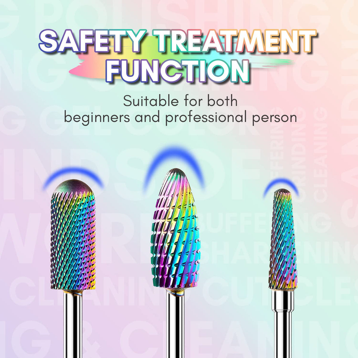 Makartt Nail Drill Bits for Nail Care and Manicure