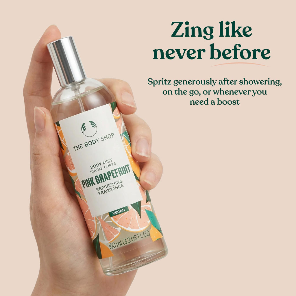 The Body Shop Lightweight Refreshing Body Mist, 3.3 Fl Oz
