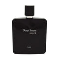 Deep Sense Black Eau de Parfum for Men, 3.3 Ounce