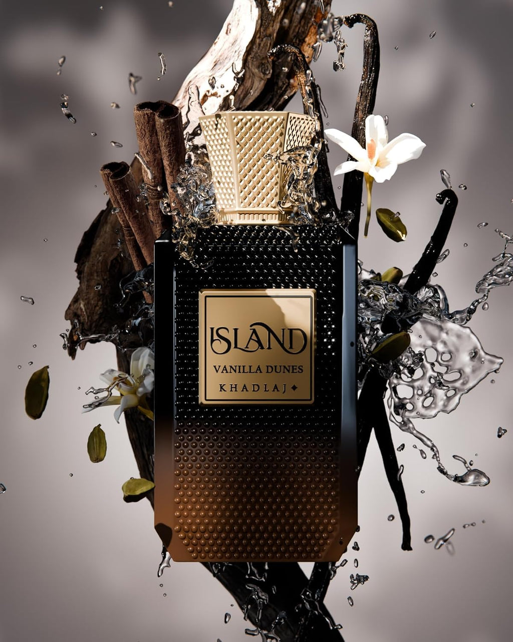 Khadlaj Island Vanilla Dunes Extrait De Parfum for Men, 100 ML