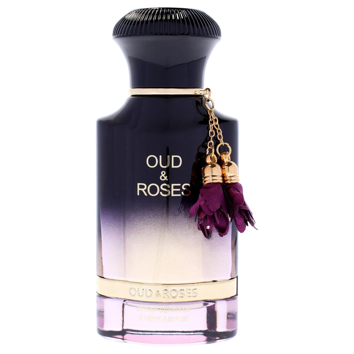 Oud and Roses by Ahmed Al Maghribi Unisex Extrait de Parfum Spray, 2.02 oz
