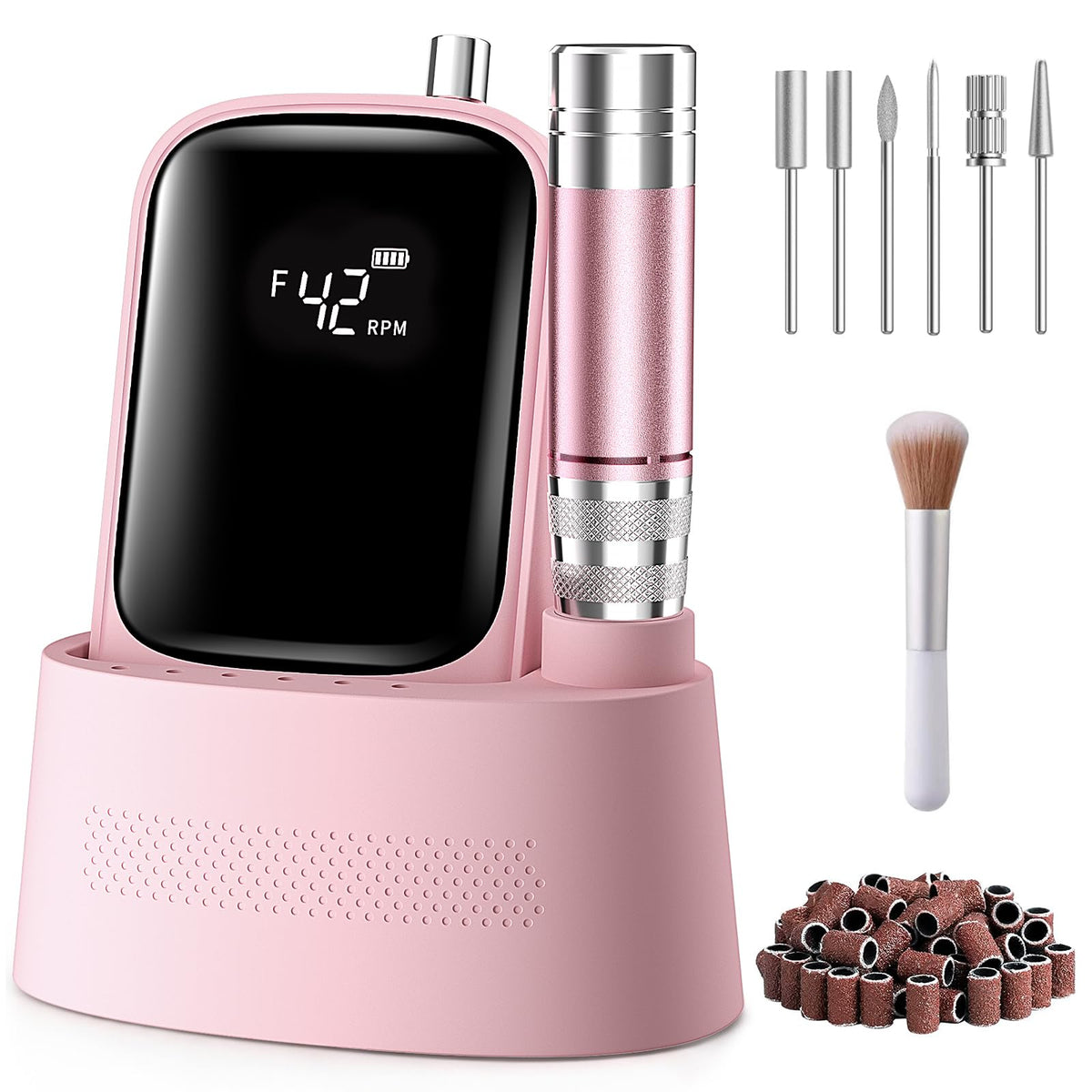 Wea&Hea 50,000 RPM Rechargeable Electric Nail Drill Machine