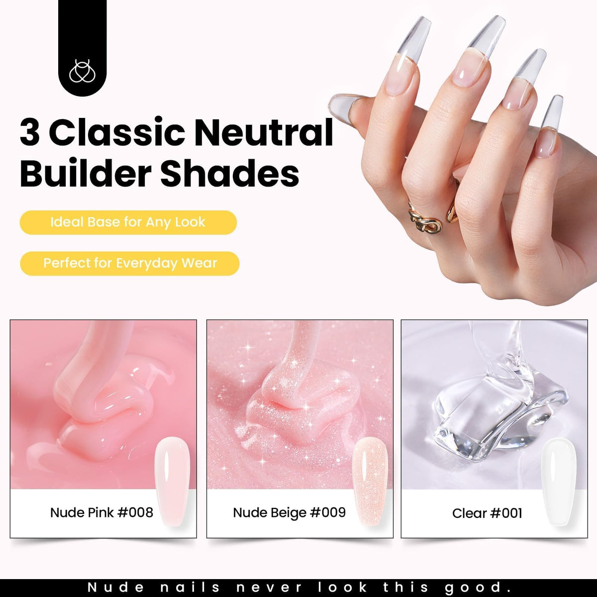 Beetles Builder Nail Gel for Nail Extensions and Strengthening