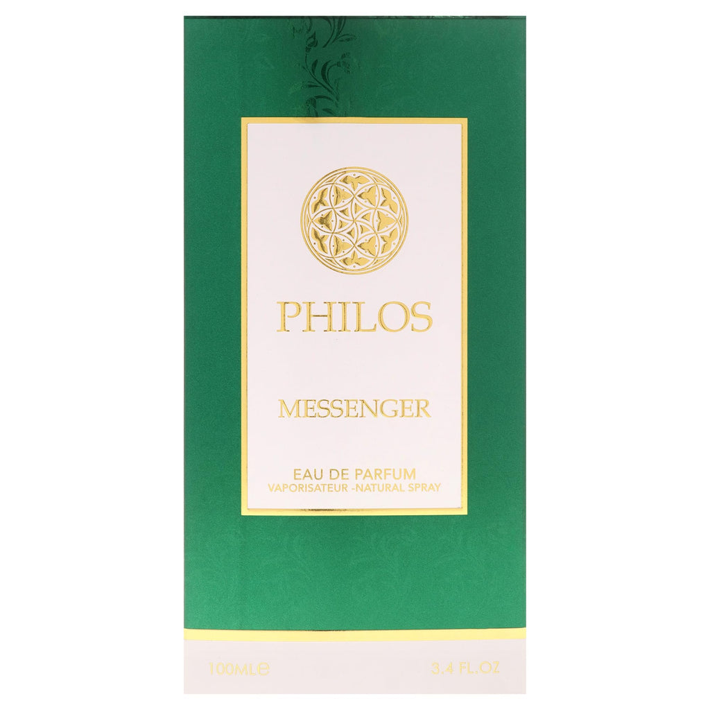 Philos Messenger by Maison Alhambra Men's Woody Eau de Parfum Spray, 3.4 oz