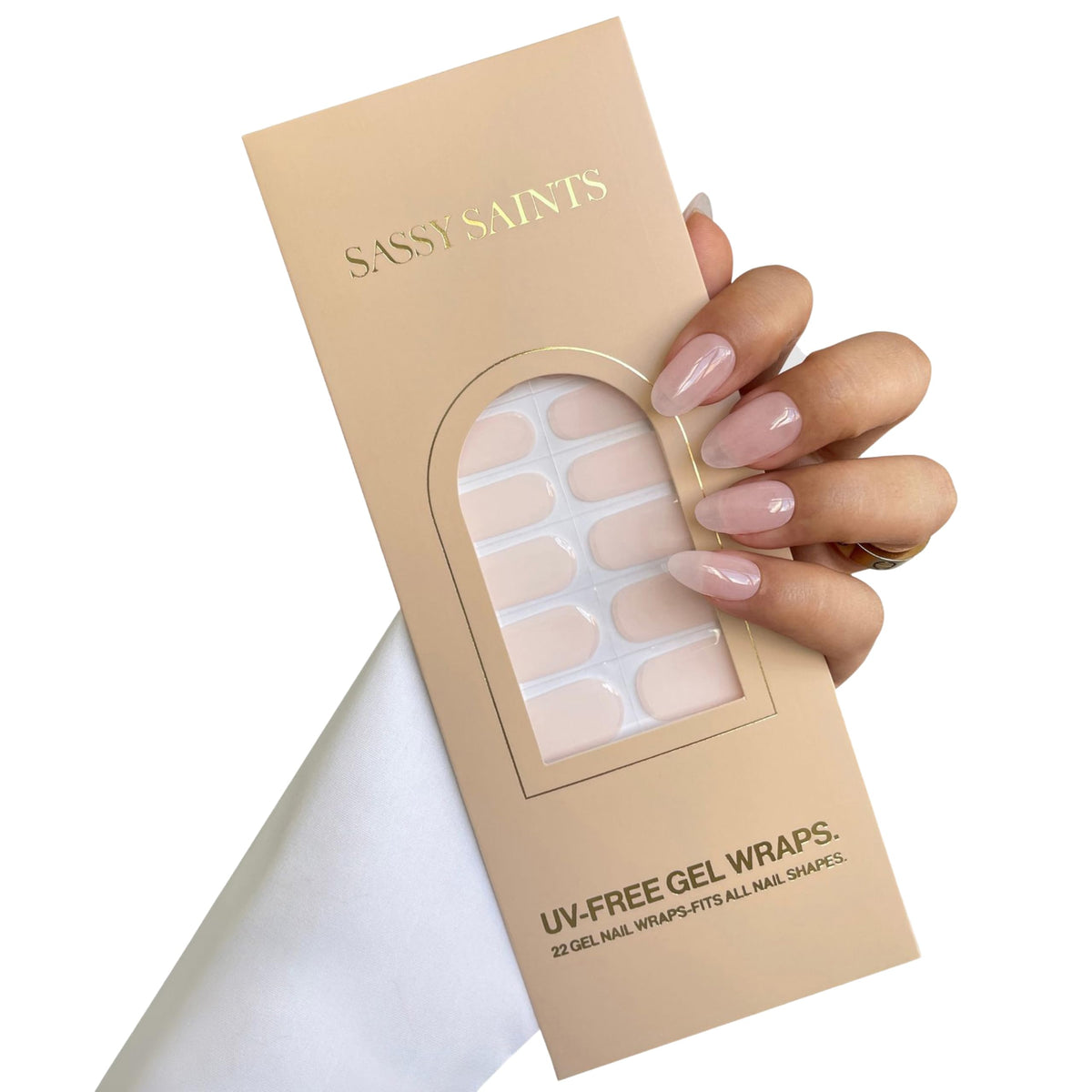 Sassy Saints UV-Free Pre-Cured Gel Nail Wraps