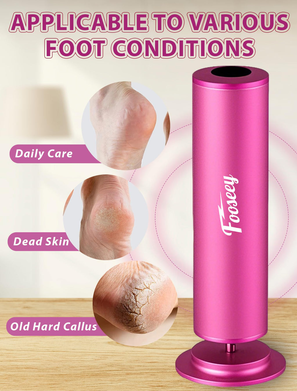 Foot Callus Care Product for At-Home Pedicures