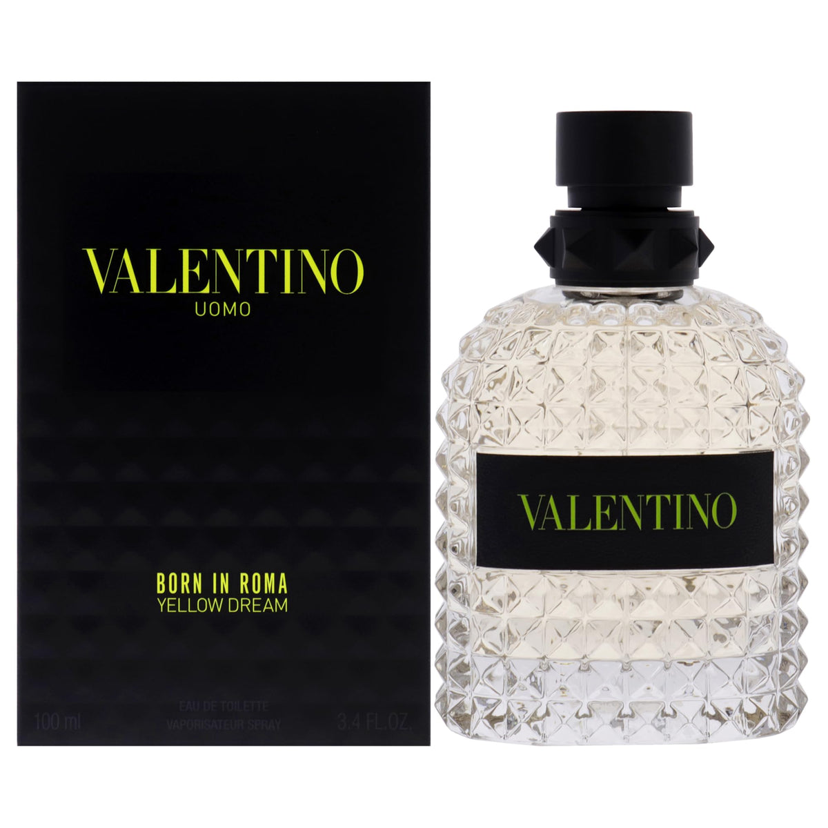 Valentino Uomo Born In Roma Yellow Dream Eau de Toilette Spray, 3.4 fl oz
