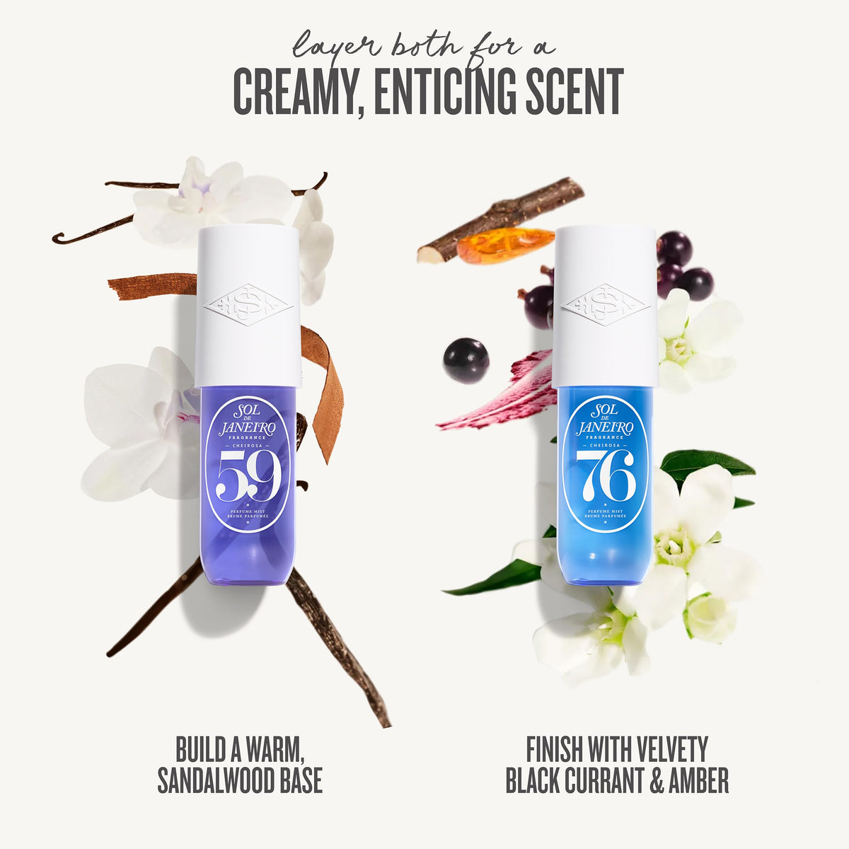 Sol de Janeiro Cheirosa 59 & 76 Perfume Mist Duo, 3 fl oz Each